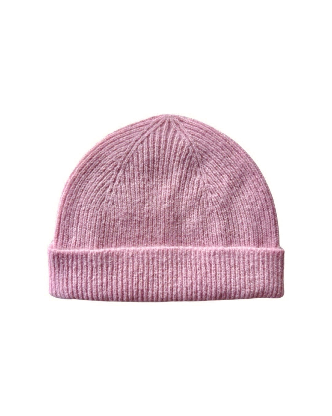 New Ryan Roche Cashmere Beanie Cashmere rib beanie in red – Ryan Roche Store main image 4