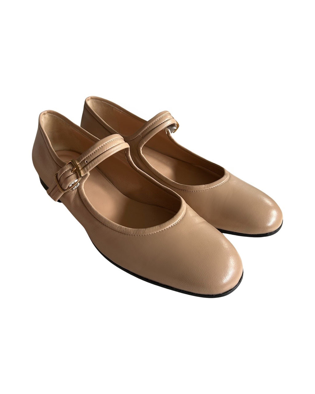 RYAN ROCHE X BROTHER VELLIES MARY JANE / PALE NUDE