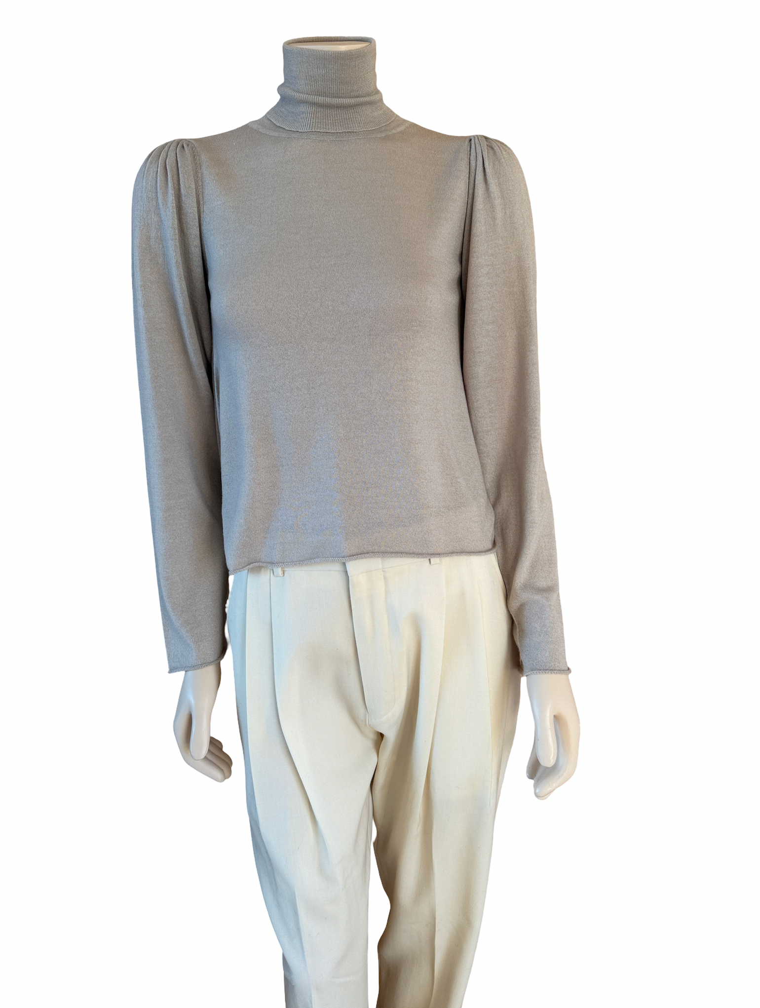 PALE DOVE CASHMERE FEATHER WEIGHT TNECK